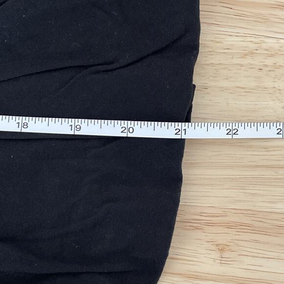 NWT Madewell Sleeveless Crewneck Bubble Hem Tank Top Size XS NU852 Black Classic - Picture 6 of 9